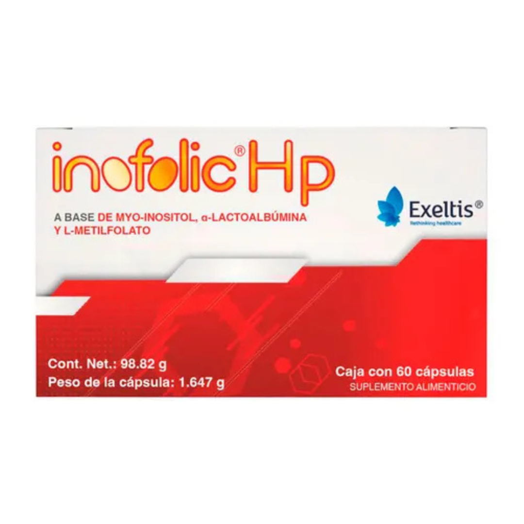 Inofolic Hp Suplemento Alimenticio 60 cápsulas