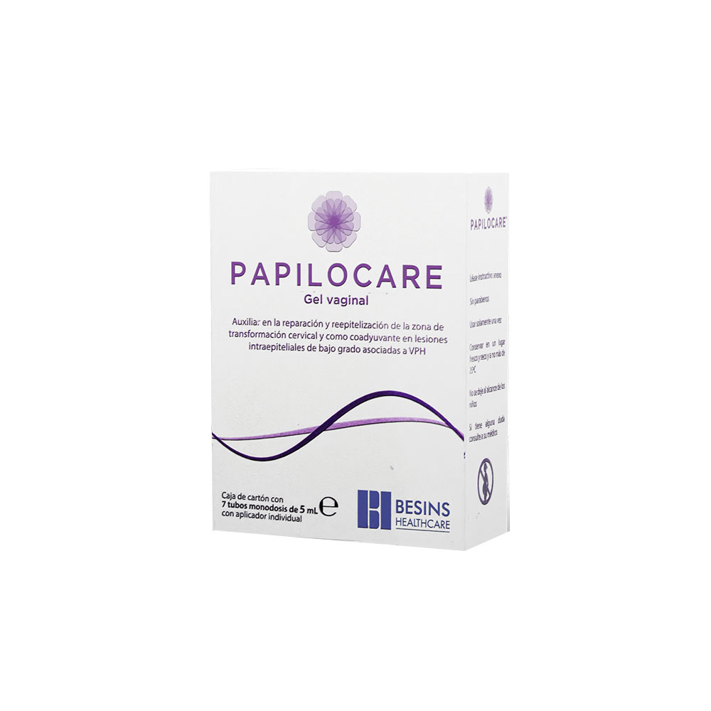 Papilocare , 7 tubos monodosis de 5 mL gel
