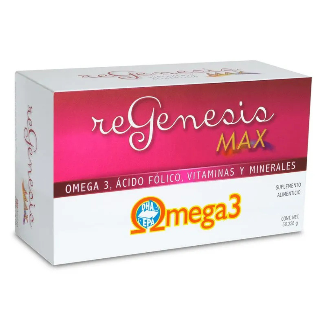Regenesis Max Suplemento Alimenticio 60 cápsulas