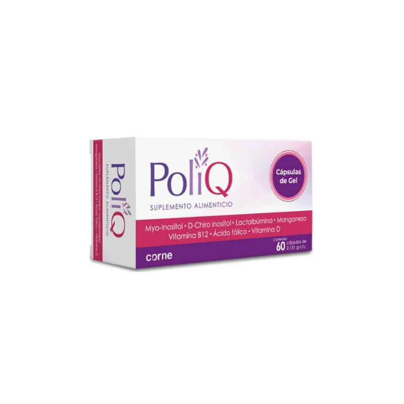 PoliQ 2.131 g c/u, 60 cápsulas