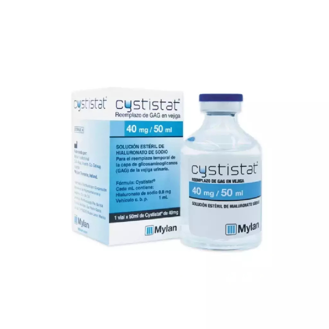 Paquete Cystistat 40 Mg/50Ml 40 mg/50ml, 1 vial de 50 mL solución