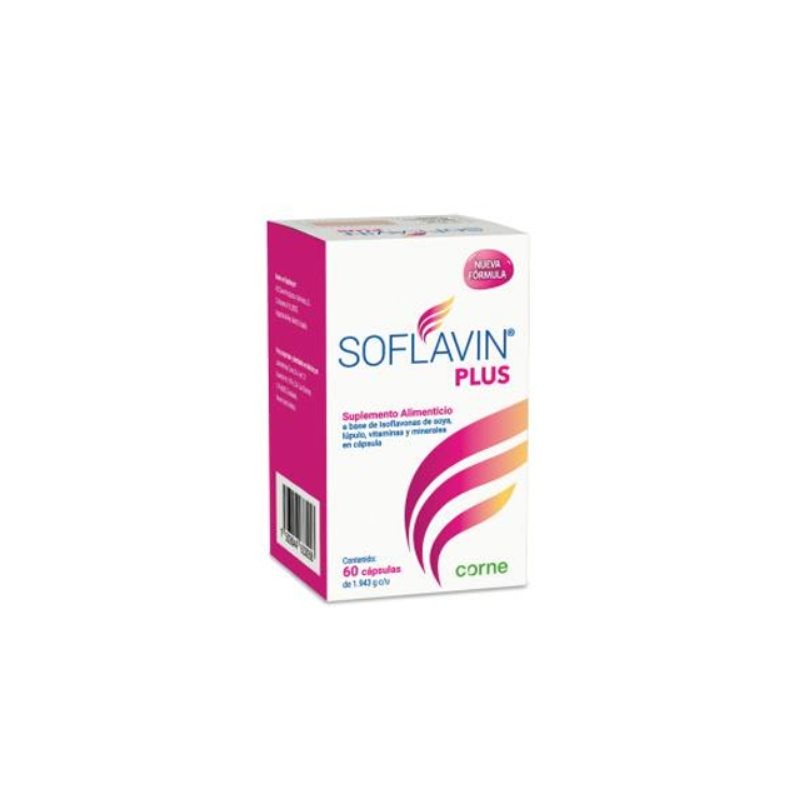 Soflavin Plus 1.943 g c/u, 60 cápsulas